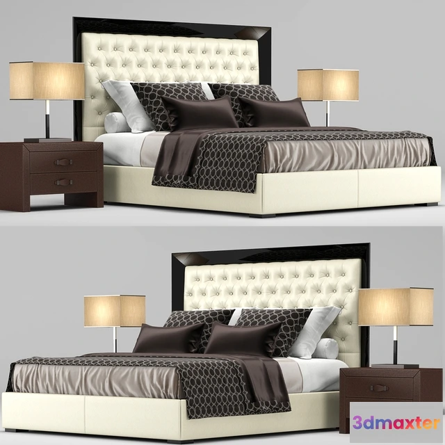 1615799 - furniture - Bed Kenya Rugiano 3D Max