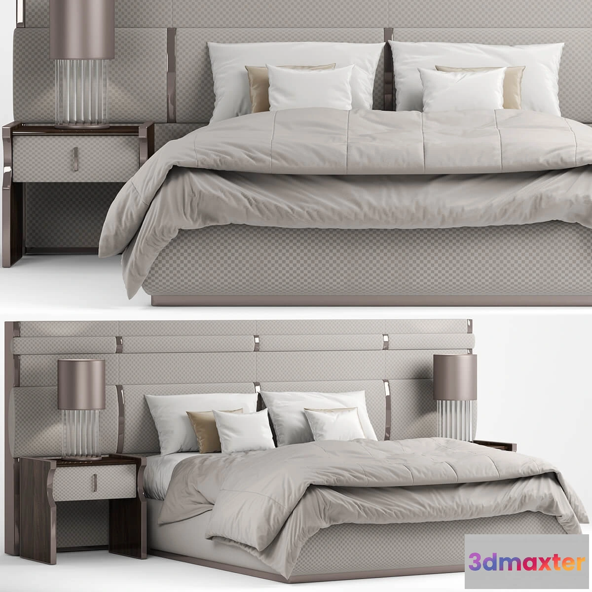 1615885 - furniture - Bed Capital Collection Trilogy 3D Max