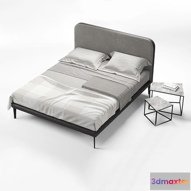 1616023 - furniture - Arflex Suite bed 3D Max