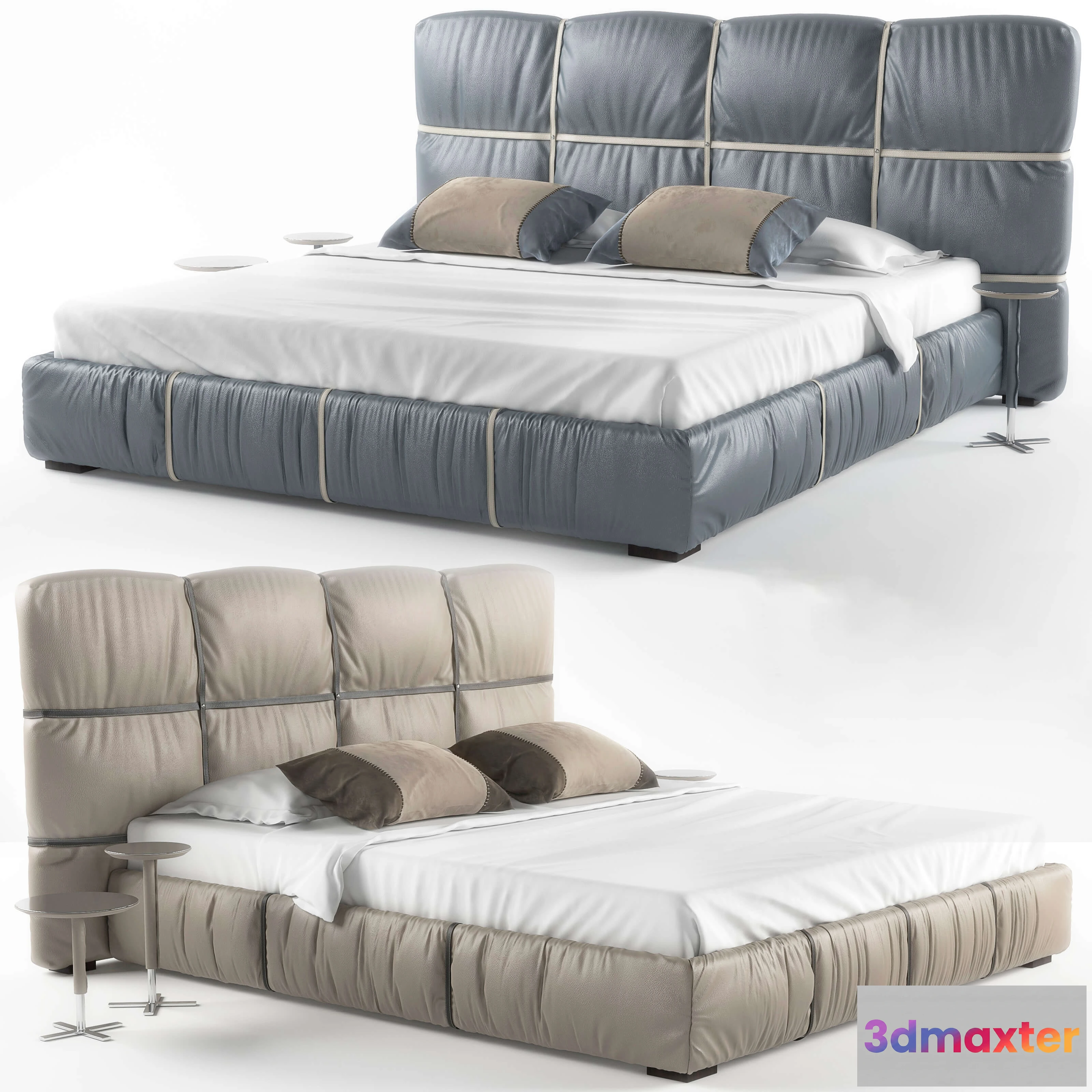 1616092 - furniture - Crossover night bed 3D Max