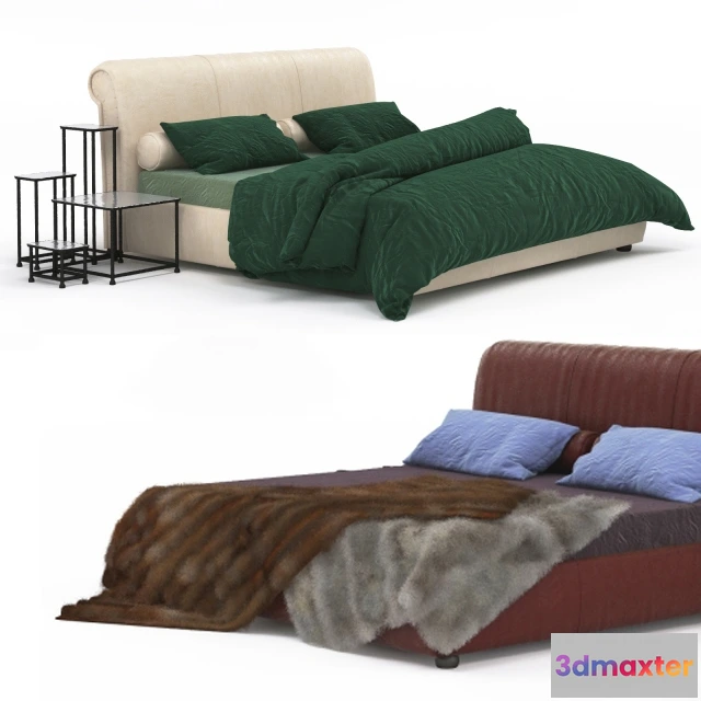 1616304 - furniture - Alfred Bed 3D Max