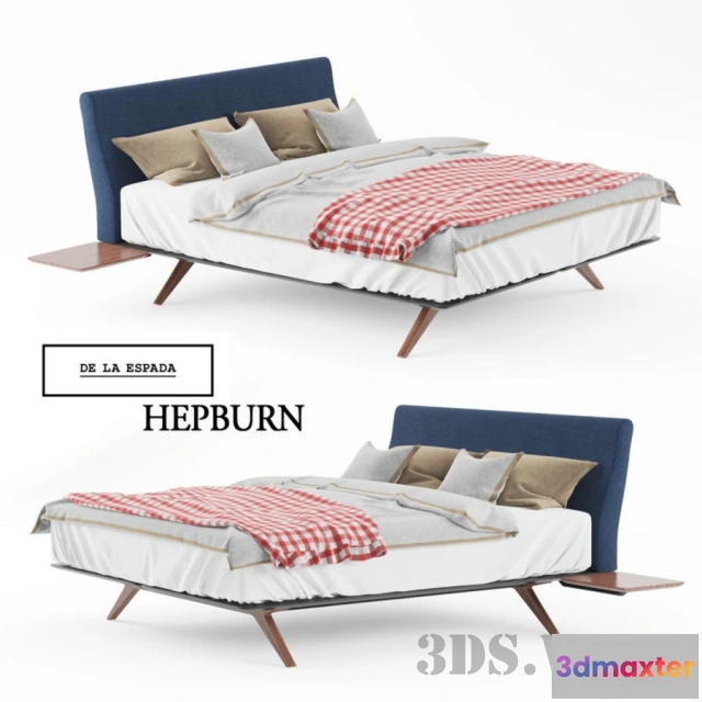 1616342 - furniture - BED de la espada hupburn (max fbx) 3D Max