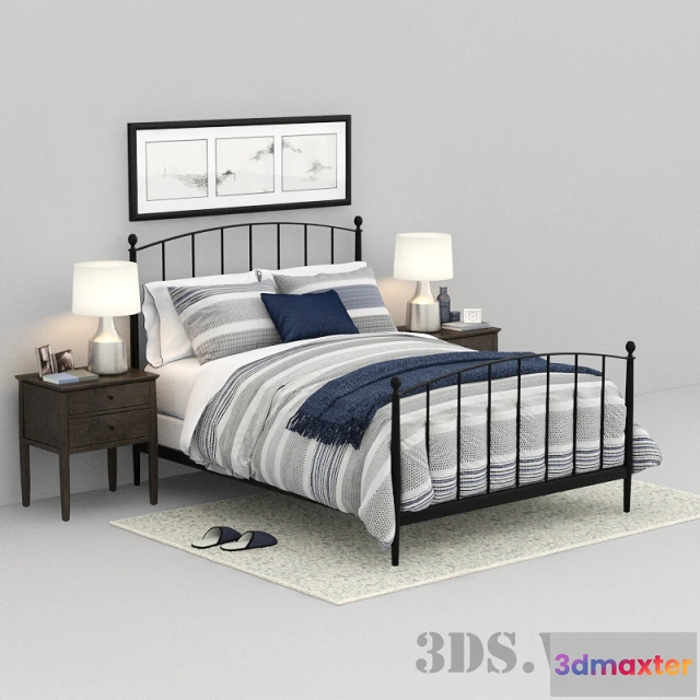 1616356 - furniture - Bed 3D Max