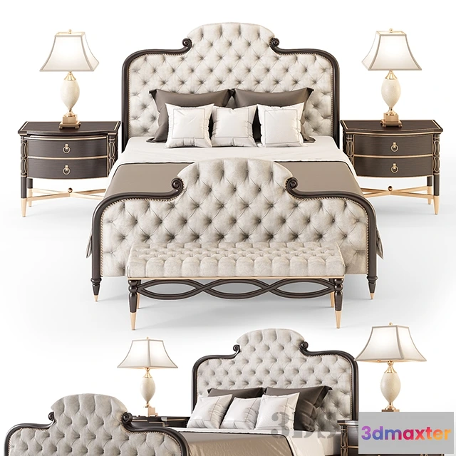 1616382 - furniture - Bed Set 3D Max