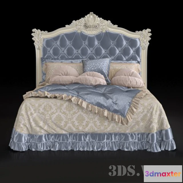 1616402 - furniture - Classic bed 3D Max
