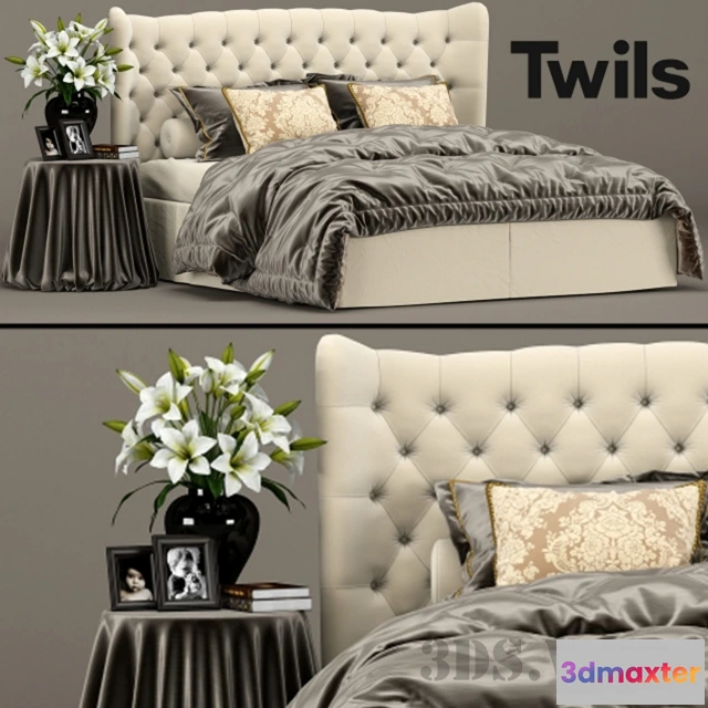 1616418 - furniture - Bed 3D Max