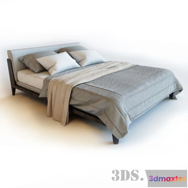 1616444 - furniture - Modern bed 3D Max