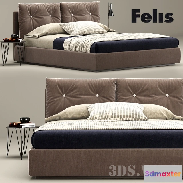 1616752 - furniture - SCOTTY Rimini Company bed 3D Max