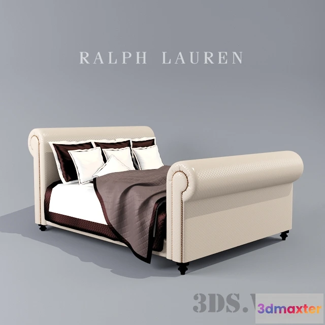 1616816 - furniture - Ralph Lauren bed 3D Max