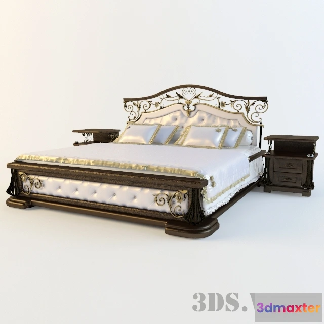1616846 - furniture - Pan Star bed 3D Max