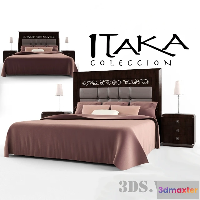 1616942 - furniture - Bed Lineas Itaka Collection 3D Max