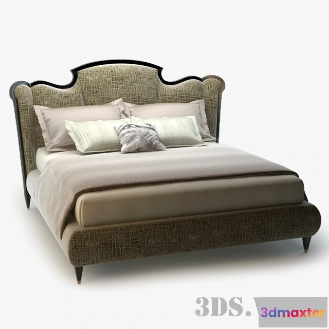 1617210 - furniture - MONTMARTRE bed from Bizzotto 3D Max