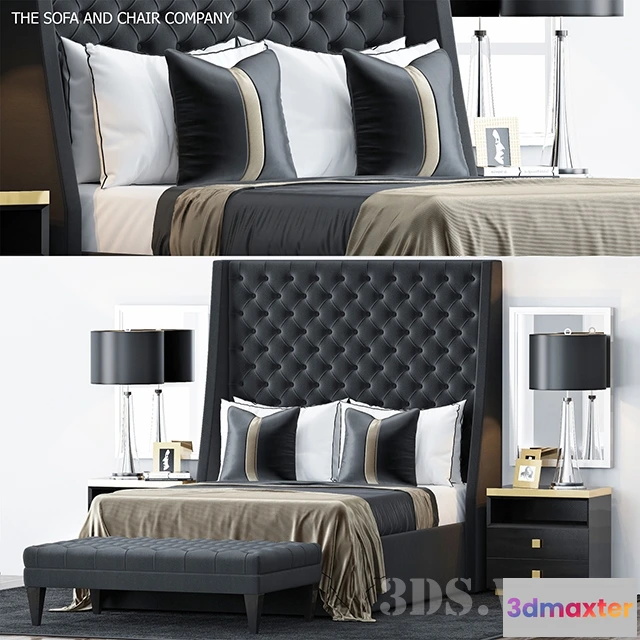 1617266 - furniture - S&C SET 6 bed 3D Max