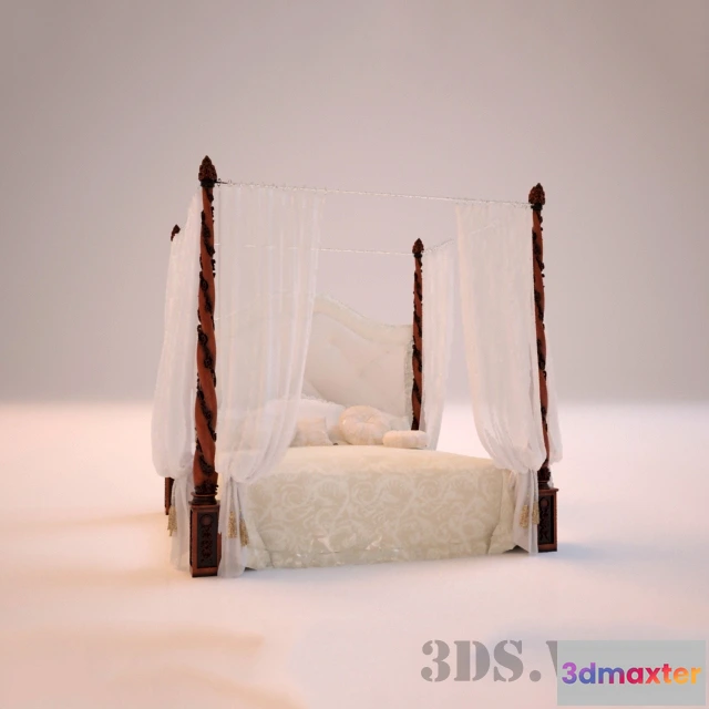 1617384 - furniture - Bed FRE-02 Jumbo Collection 3D Max