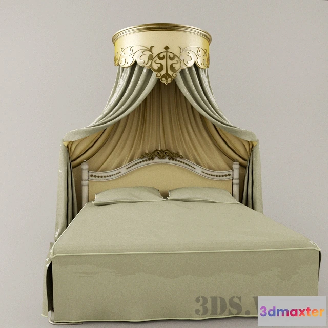 1617454 - furniture - Canopy bed 3D Max
