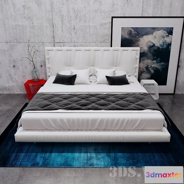 1617618 - furniture - Eureka bed 3D Max