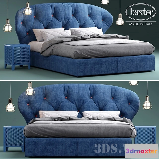 1617656 - furniture - Baxter Positano bed 3D Max