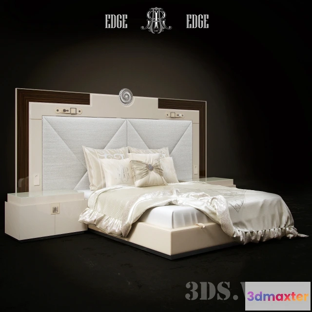 1617666 - furniture - ART EDGE bed 3D Max