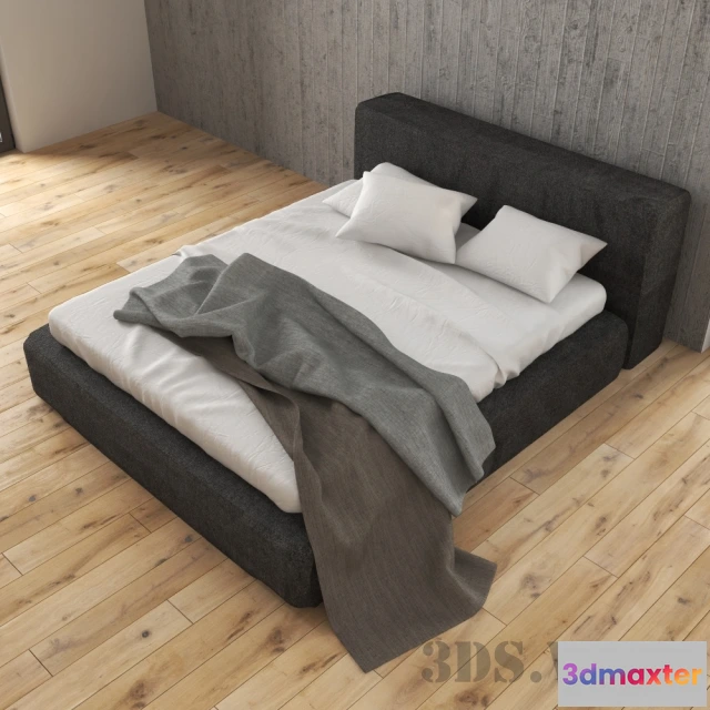 1617740 - furniture - Jupiter slim bed 3D Max