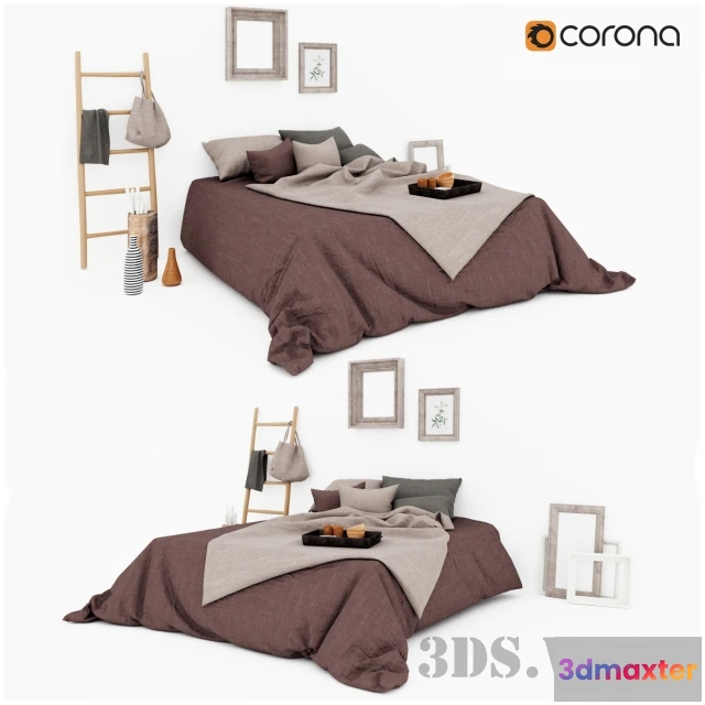 1617806 - furniture - Designer bed 3D Max