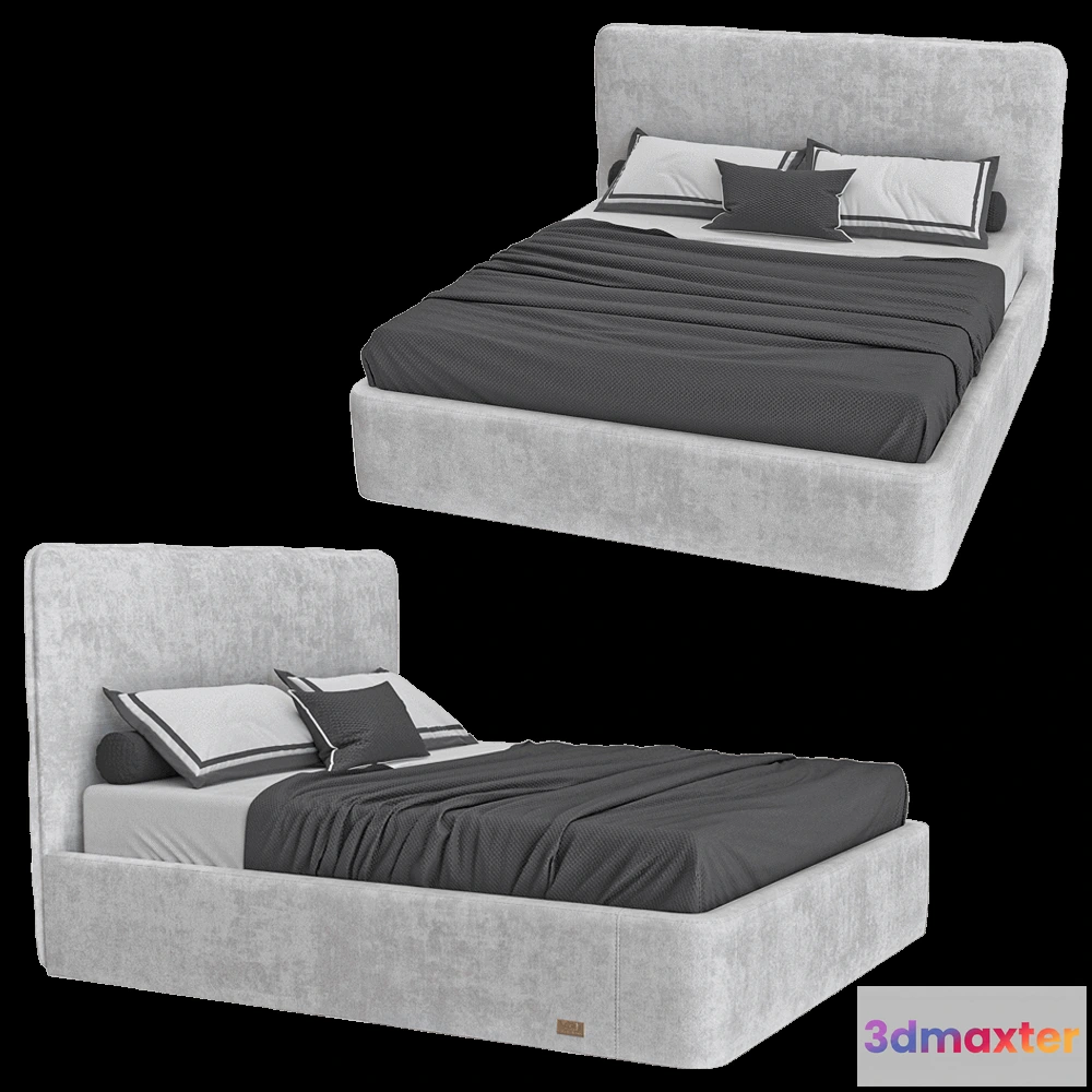 1618008 - Wall&Wall - Soft bed Semper 3D Max
