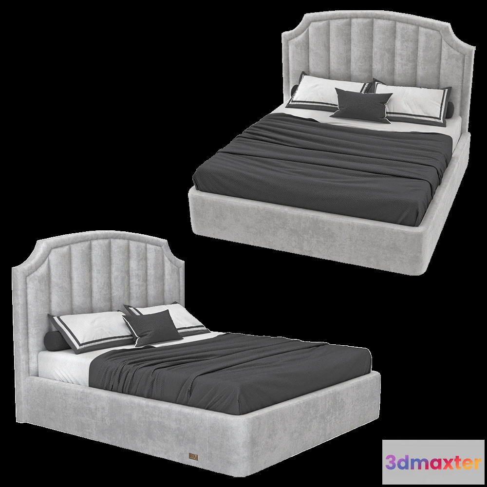 1618012 - Wall&Wall - Soft bed Majestic 3D Max