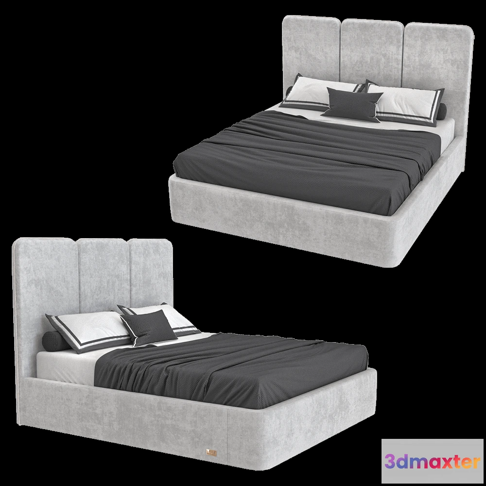 1618018 - Wall&Wall - Soft bed Mountatin 3D Max