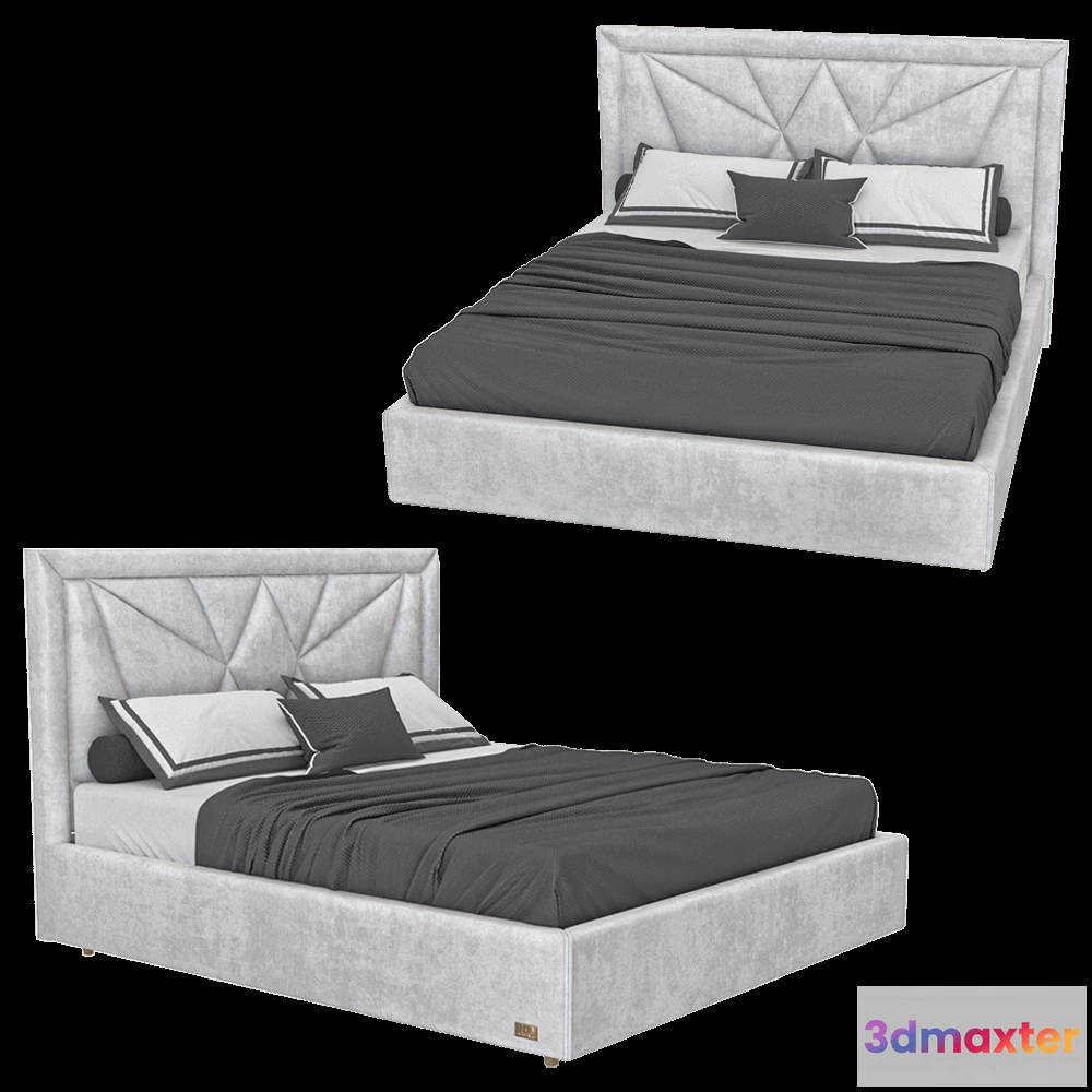 1618024 - Wall&Wall - Soft bed Jasper 3D Max