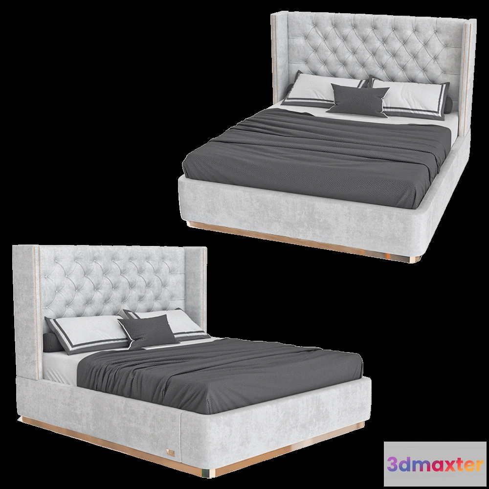 1618036 - Wall&Wall - Soft bed Dolce 3D Max