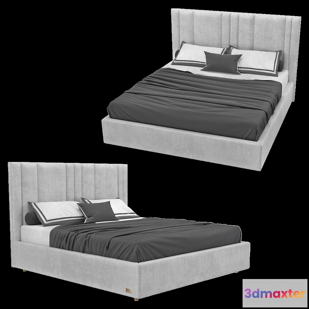 1618042 - Wall&Wall - Soft bed Bonobo 3D Max