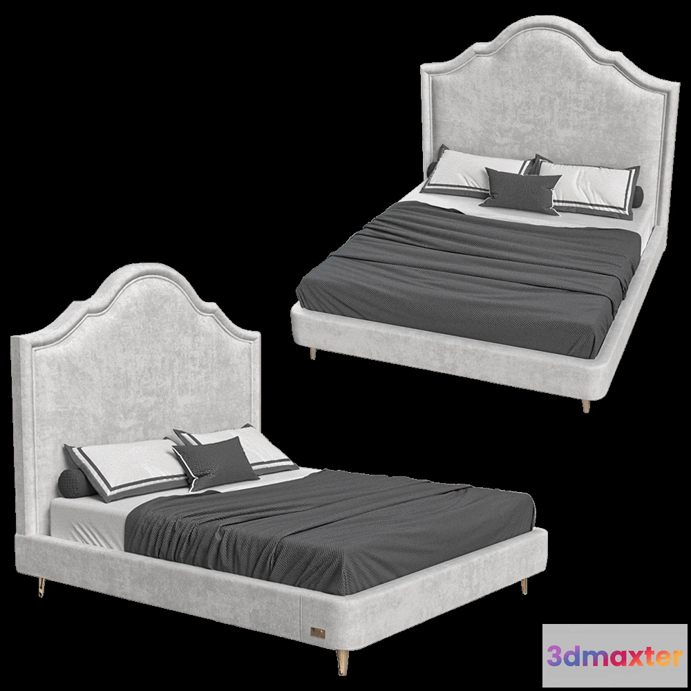 1618048 - Wall&Wall - Soft bed Bella 3D Max