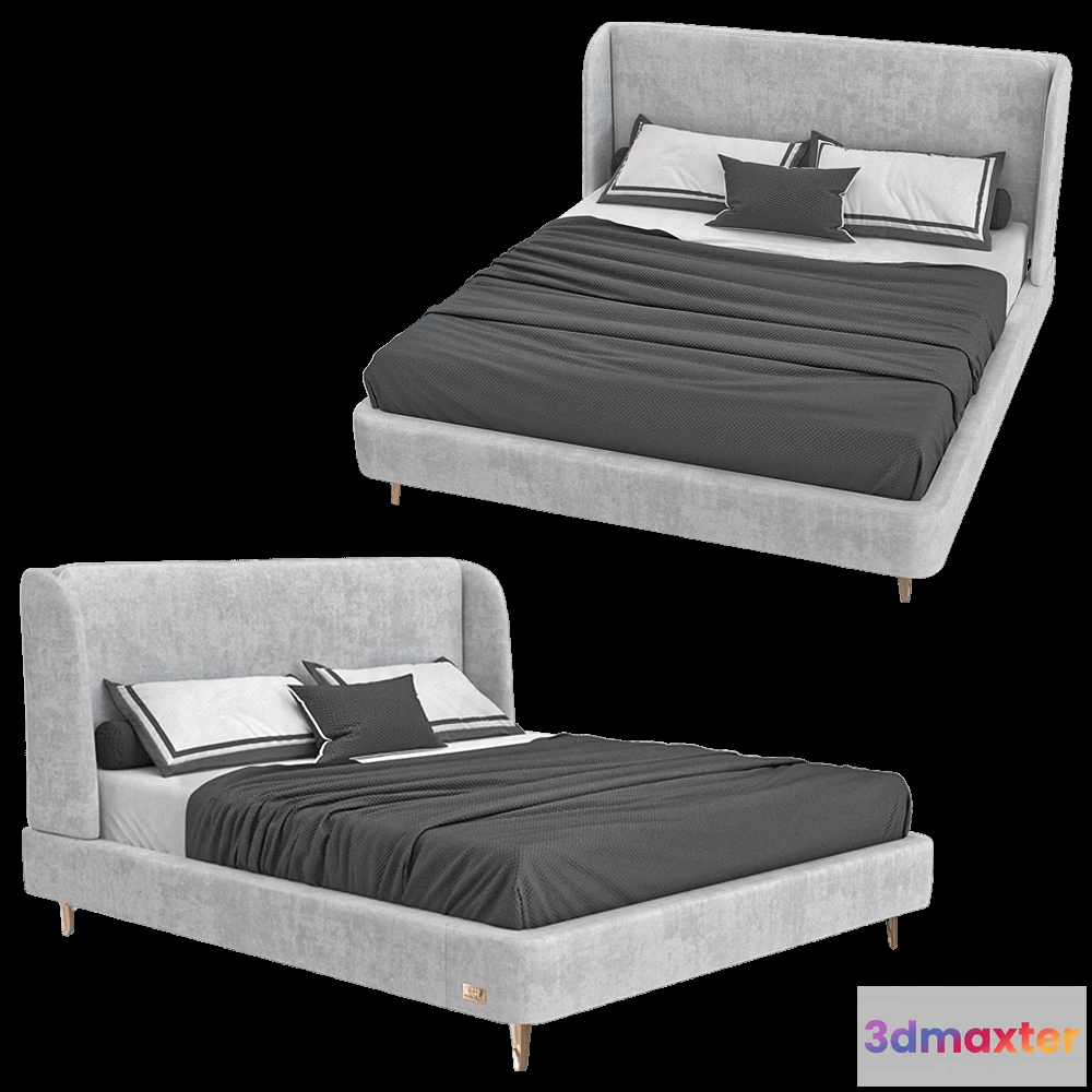 1618058 - Wall&Wall - Soft bed Combi 3D Max