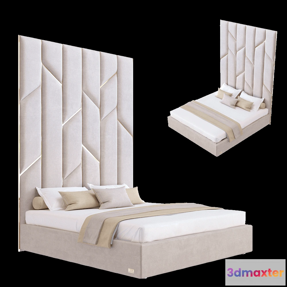 1618076 - Wall&Wall - Soft bed Warm Ebrace 3D Max