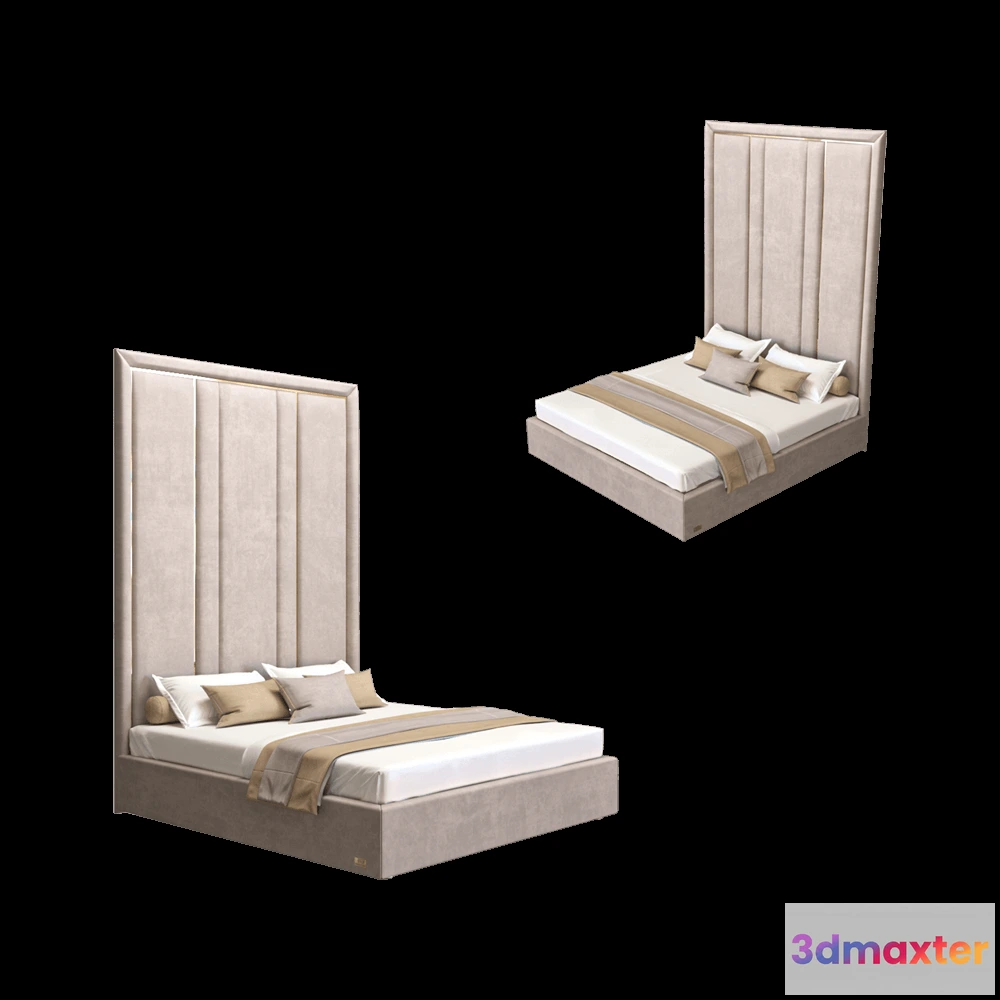 1618100 - Wall&Wall - Soft bed Beyond 3D Max