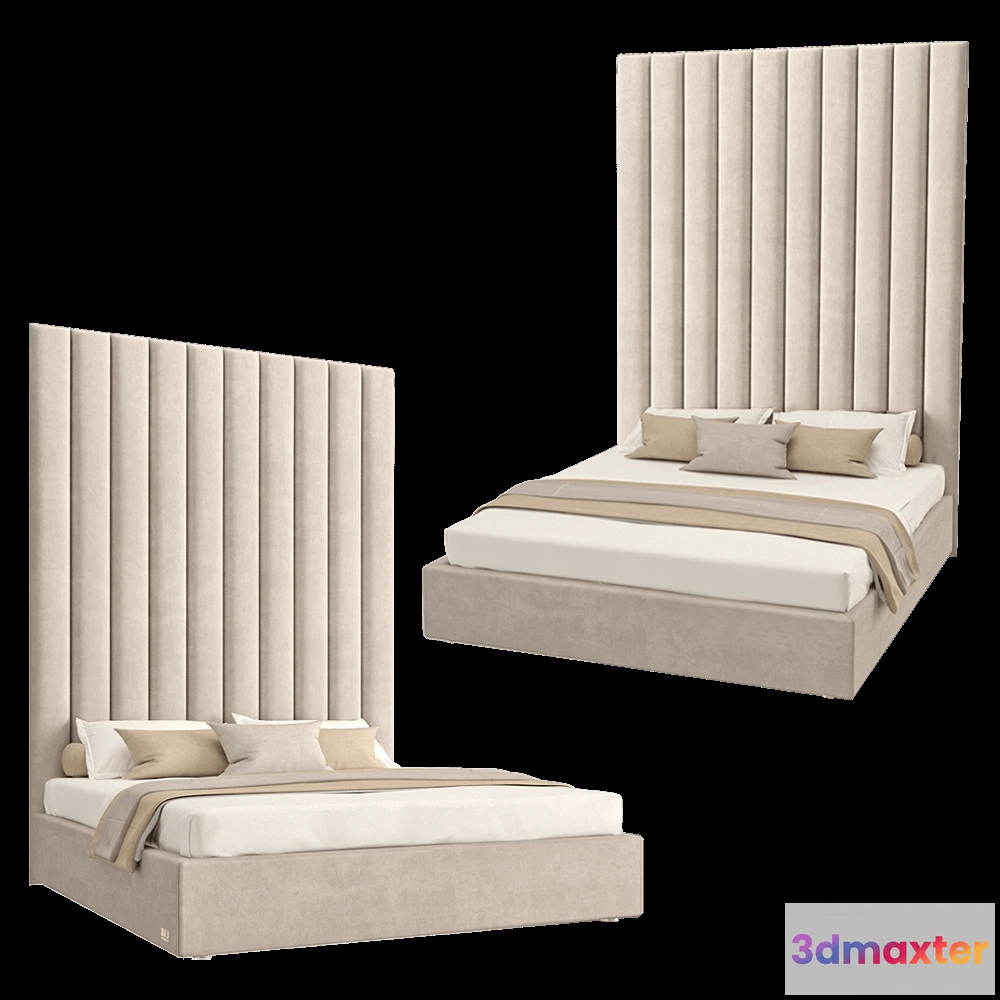 1618108 - Wall&Wall - Soft bed Trinity 3D Max
