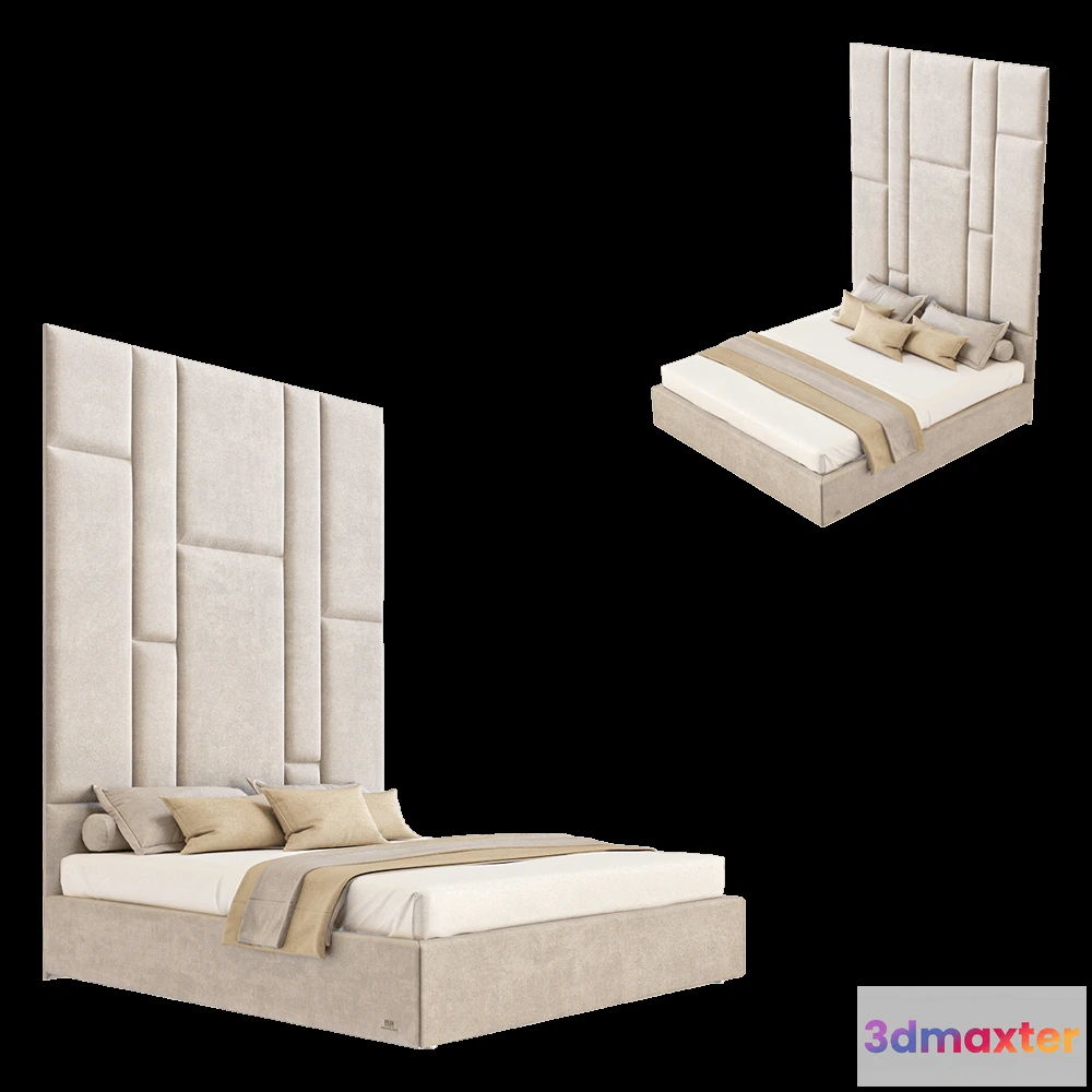 1618110 - Wall&Wall - Soft bed Jumbo 3D Max