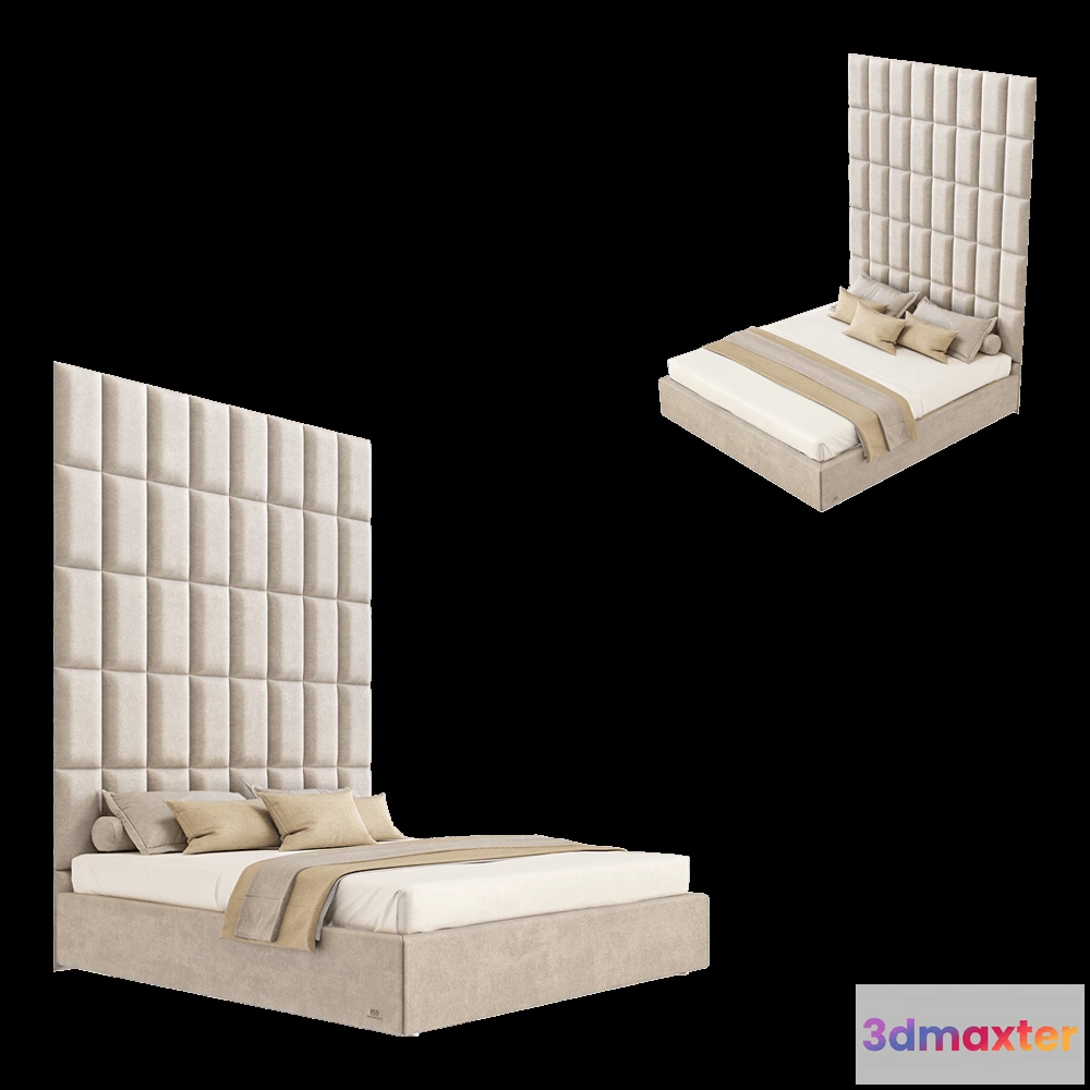 1618118 - Wall&Wall - Soft bed Sensual 3D Max