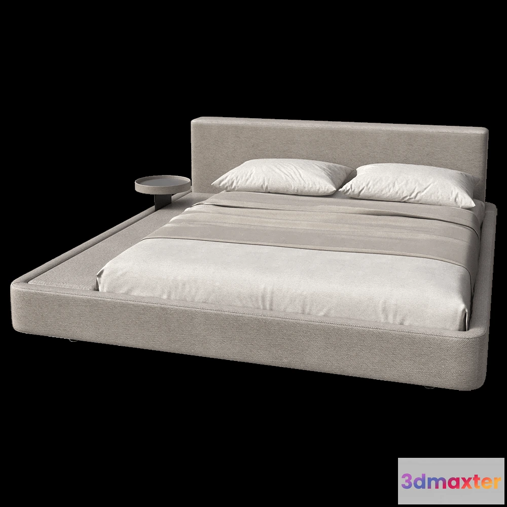1618132 - WOO  - Bed LAKE 3D Max