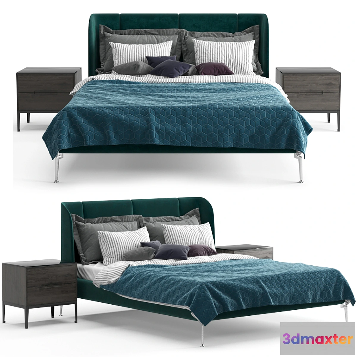 553095 - Ikea Tufjord Upholstered Bed