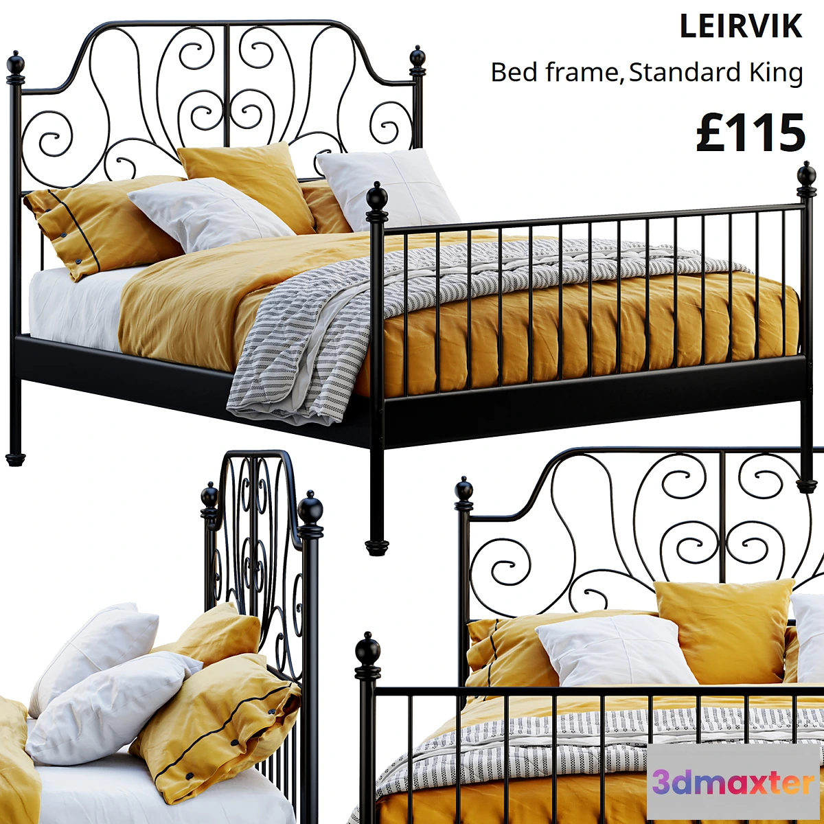 553309 - Ikea leirvik bed