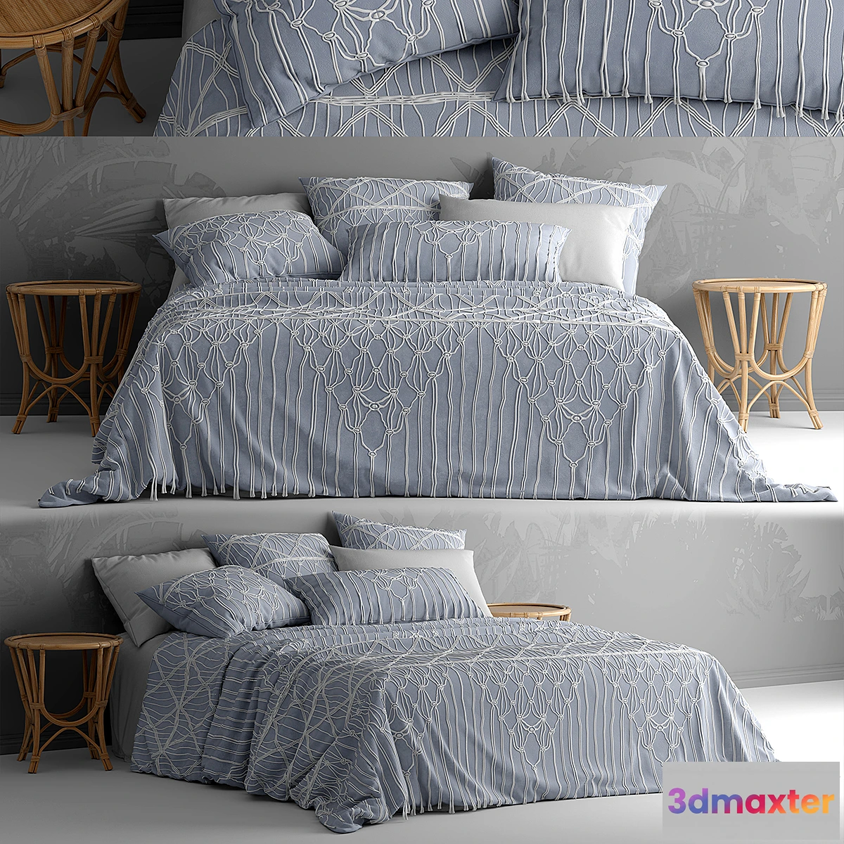 553337 - Bed with bedding adairs australia