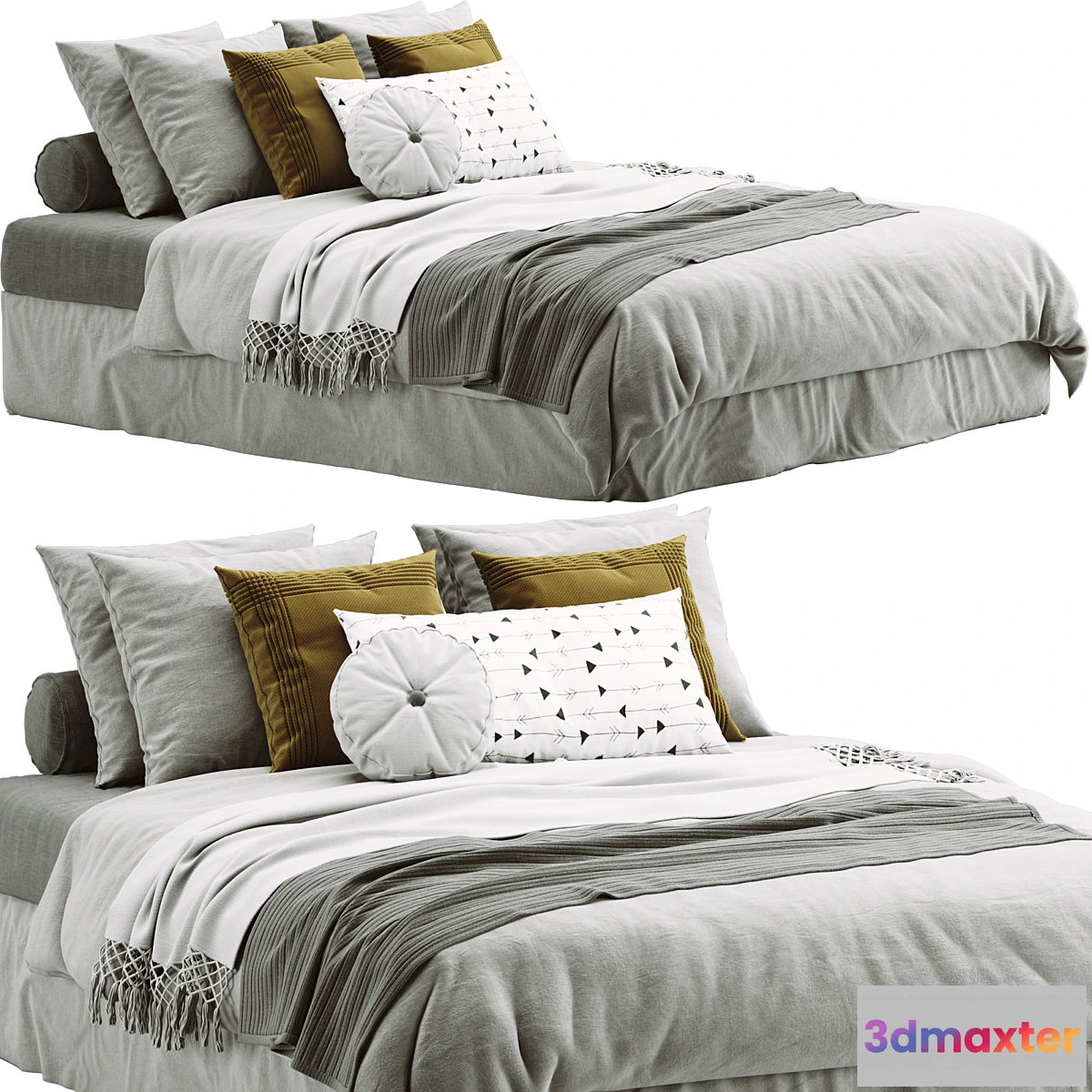 553473 - Bed scandinavian 02