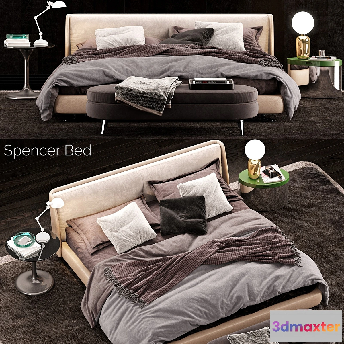 553815 - Minotti Spencer Bed 2