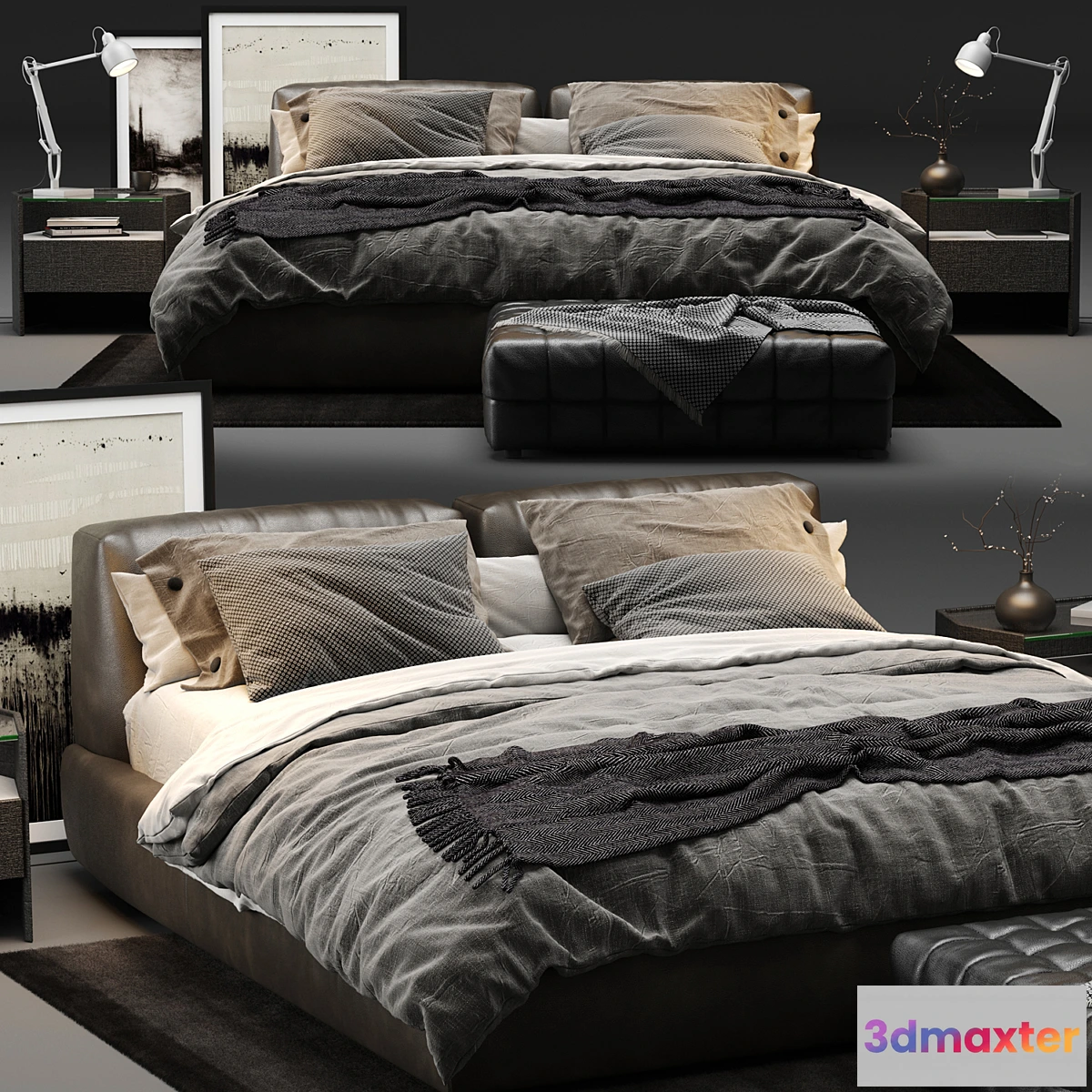 553867 - Poliform - Bolton Bed