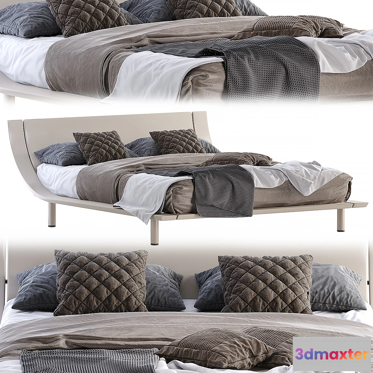 553955 - Bed Mondo Collection-Aqua 2