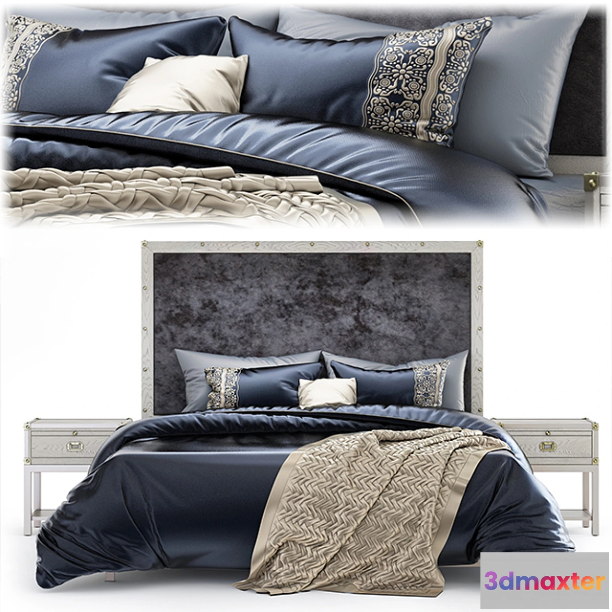 554033 - Bed Michael Amini - Menlo Station