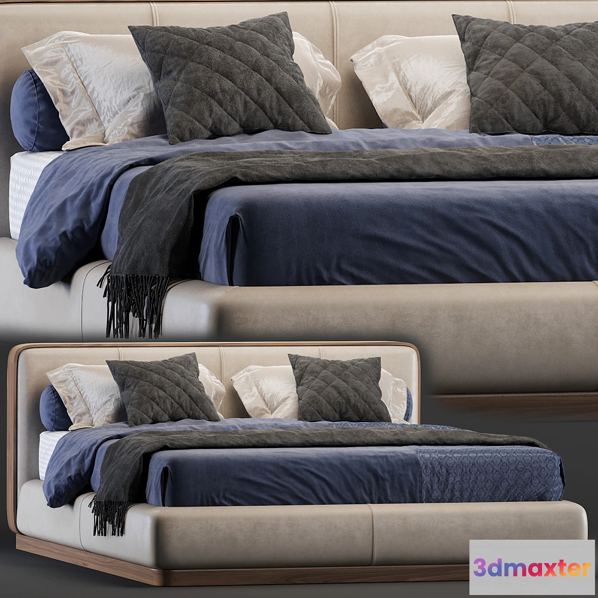 554055 - bed FLOU Ermes