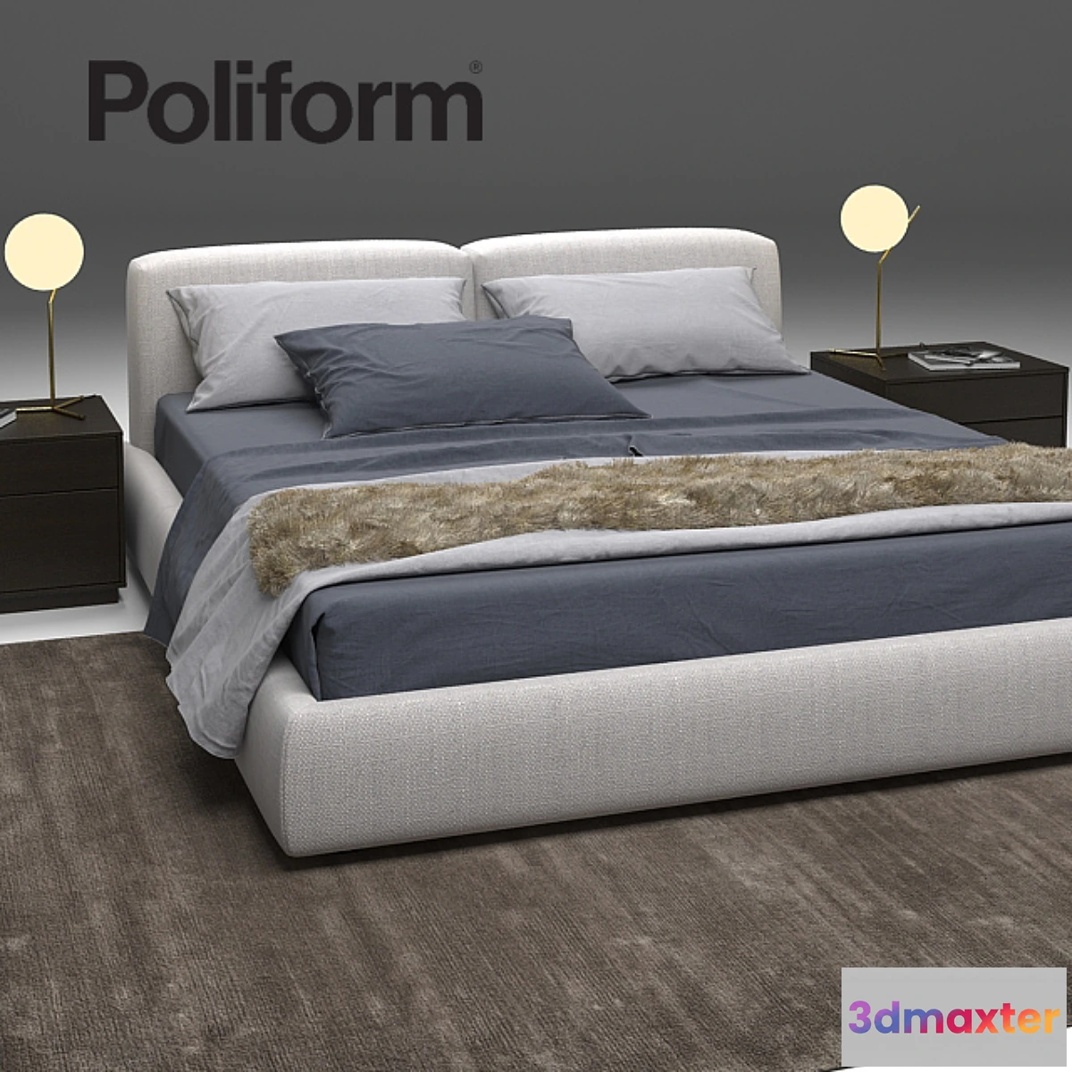 585514 - Bolton Bed Poliform