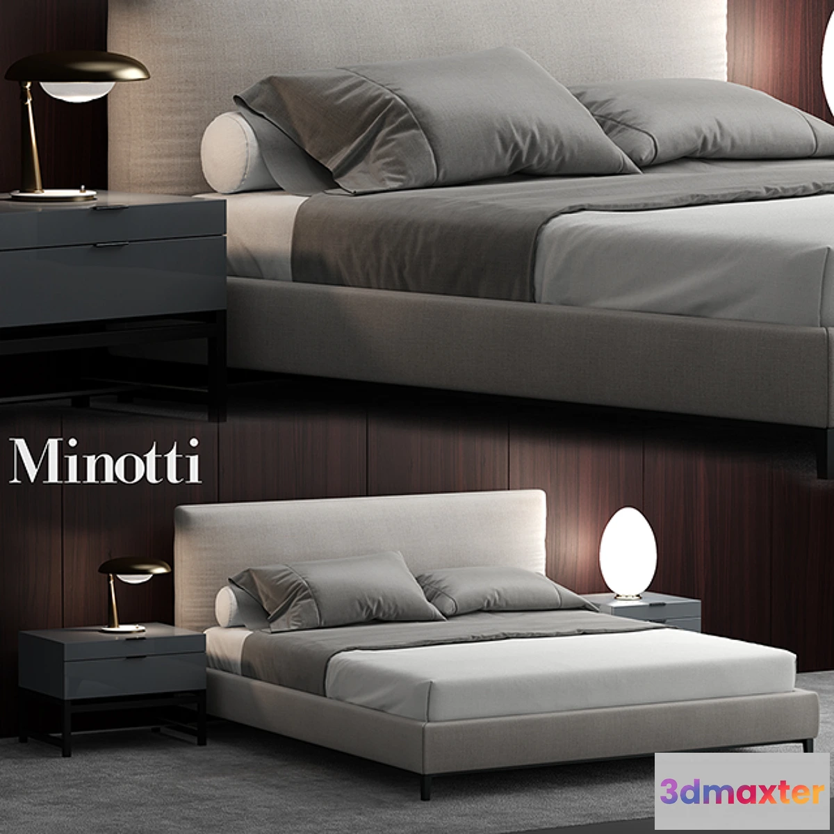 585616 - Bed Minotti ANDERSEN BED
