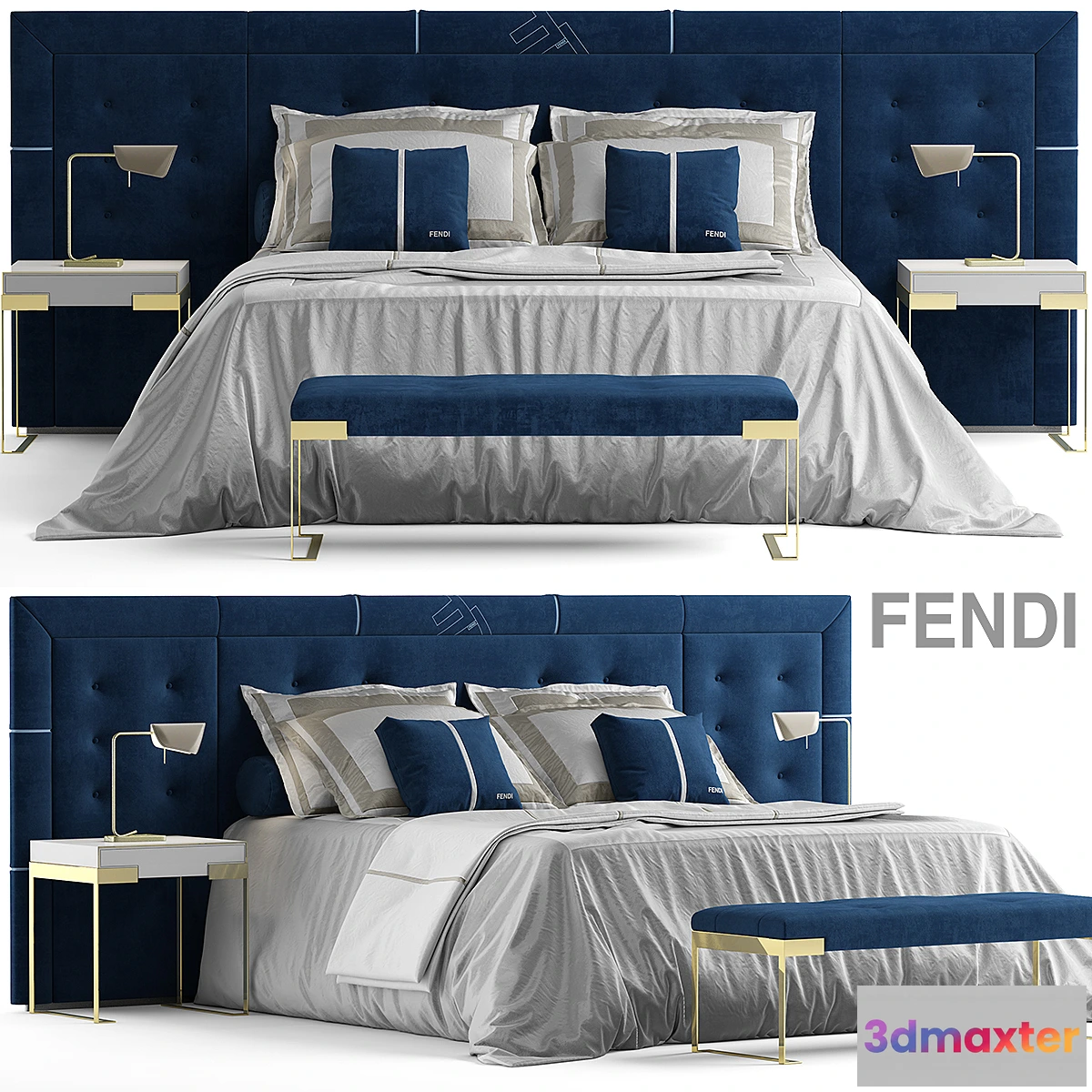 585644 - Bed fendi pincio bed